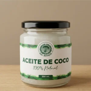 ACEITE DE COCO DEL BOSQUE x 250 ml.