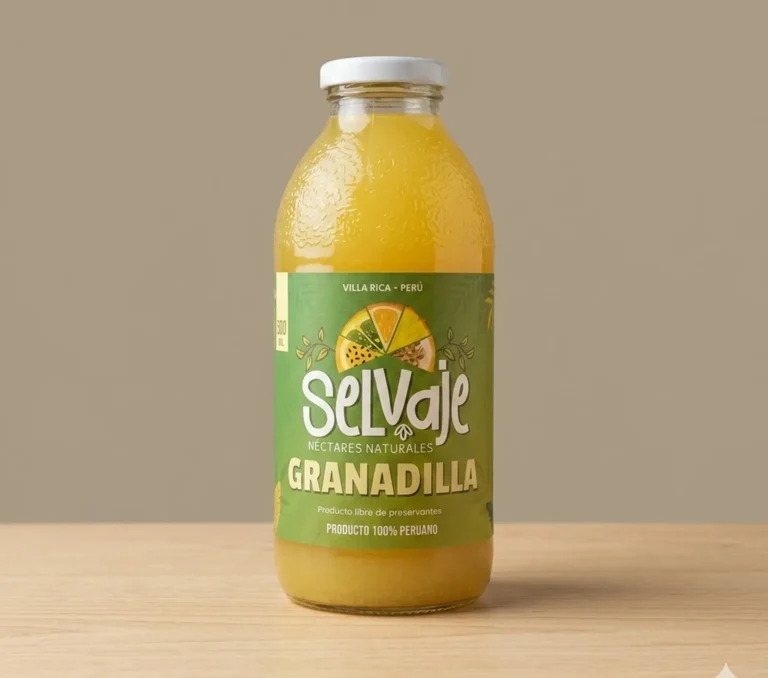 NECTAR DE GRANADILLA SELVAJE x 475 ml.