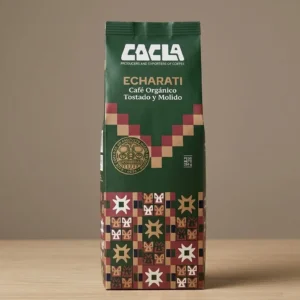 CAFÉ ORGANICO TOSTADO Y MOLIDO COCLA ECHARATI x 250 g.