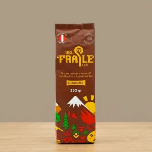 CAFÉ ORGANICO TOSTADO Y MOLIDO DEL FRAILE x 250 g.