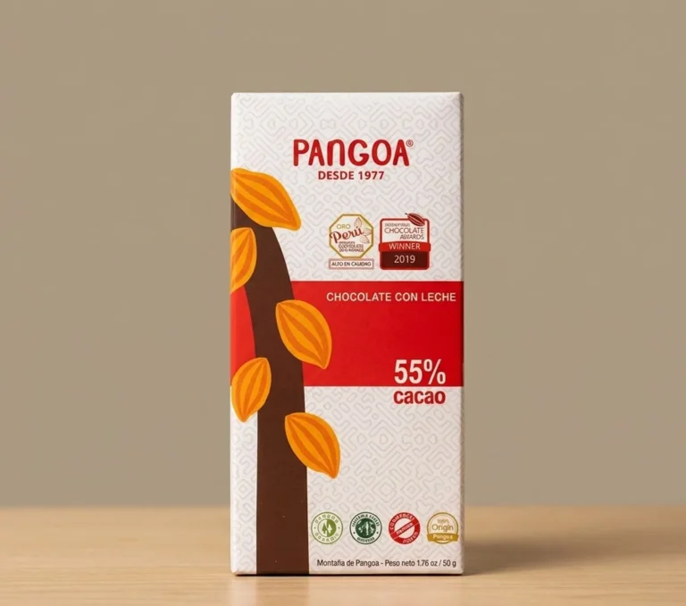 CHOCOLATE PANGOA C/LECHE 55% CACAO x 50 g.