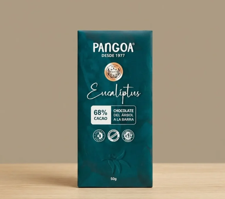 CHOCOLATE PANGOA C/EUCALIPTUS 68% CACAO x 50 g.