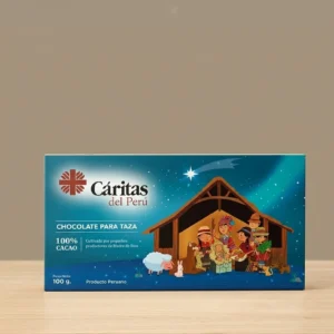 CHOCOLATE PARA TAZA CARITAS DEL PERU x 100 g.