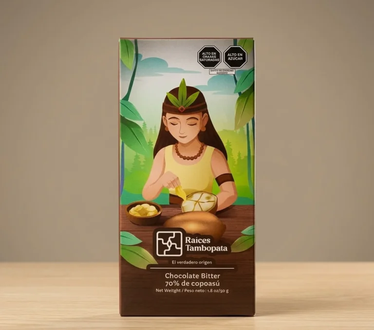 CHOCOLATE BITTER 70% COPOAZU RAICES TAMBOPATA x 50 g.