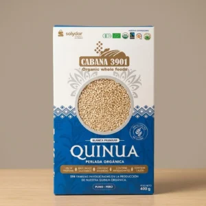 QUINUA ORGANICA BLANCA x 400 g.