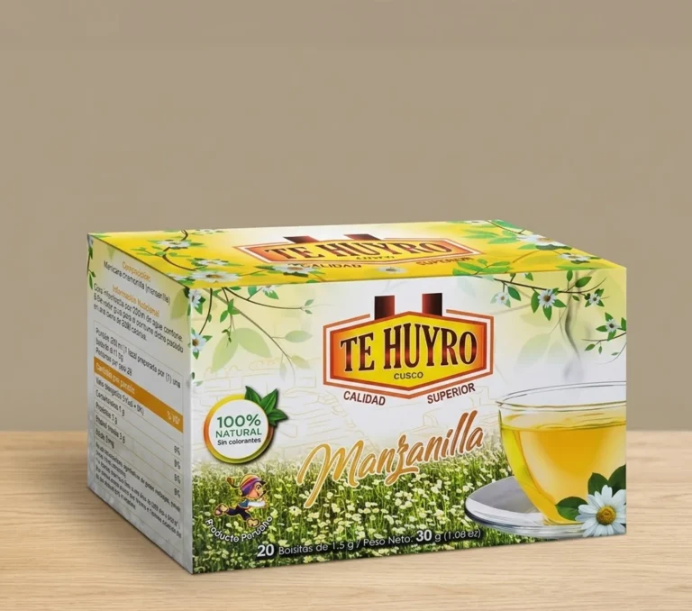 MANZANILLA TE HUYRO x 20 sobres