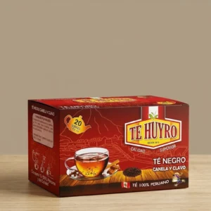 TE NEGRO, CANELA Y CLAVO TE HUYRO x 20 sobres