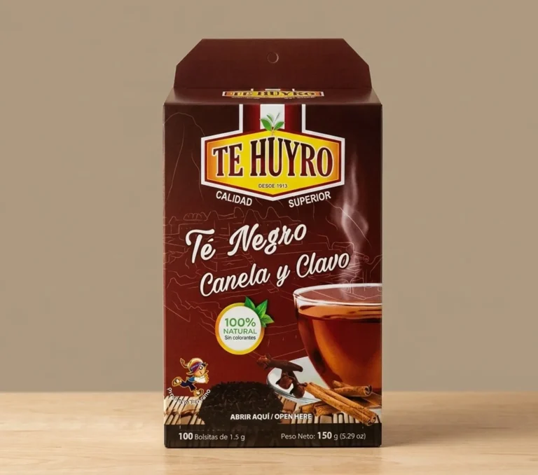 TE NEGRO, CANELA Y CLAVO TE HUYRO x 100 sobres