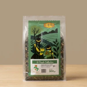 TÉ VERDE COLLECIÓN TE HUYRO GOURMET BOLSA x 300 g.