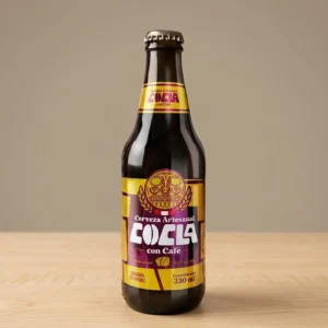 CERVEZA ARTESANAL CON CAFÉ COCLA BOTELLA x 330 ml.