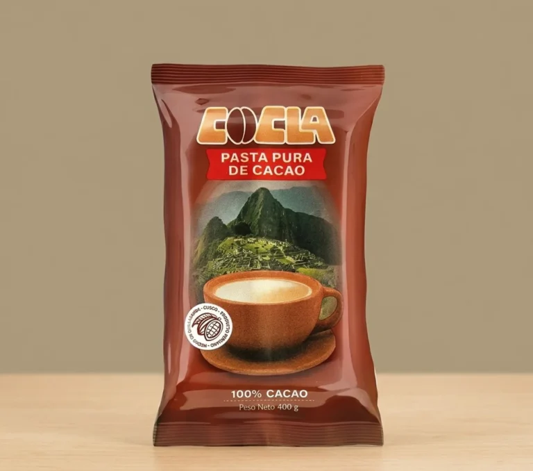PASTA PURA DE CACAO COCLA x 400 g.