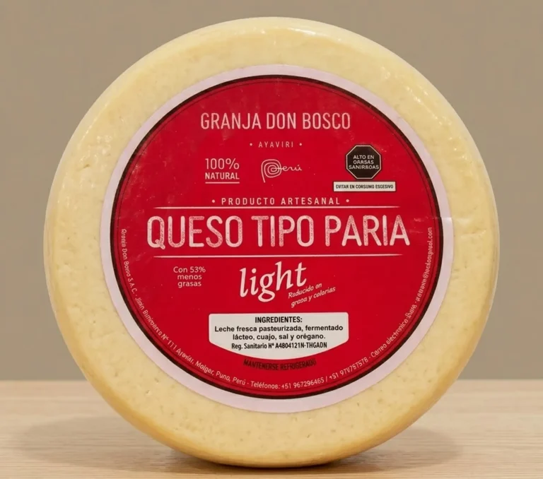 QUESO PARIA LIGHT GRANJA DON BOSCO x 1 Kg.