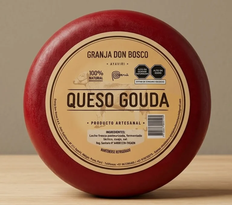 QUESO GOUDA GRANJA DON BOSCO x 1 Kg.