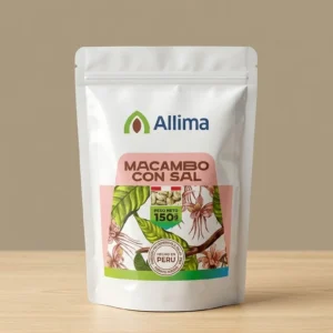 MACAMBO TOSTADO CON SAL ALLIMA x 150 g.