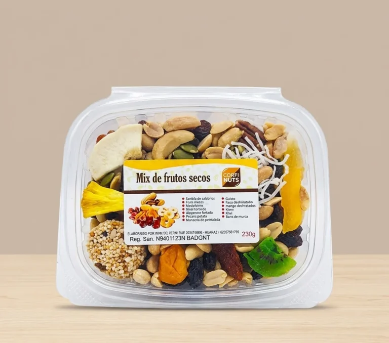 TAPER FRUTOS SECOS x 280 g.