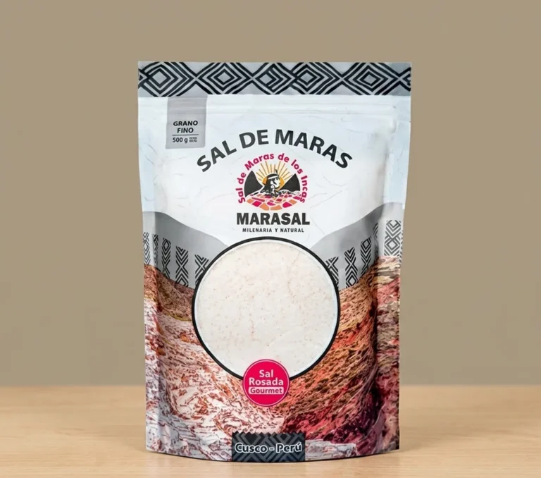 SAL ROSADA GRANO FINO GOURMET MARAS x 500 g.