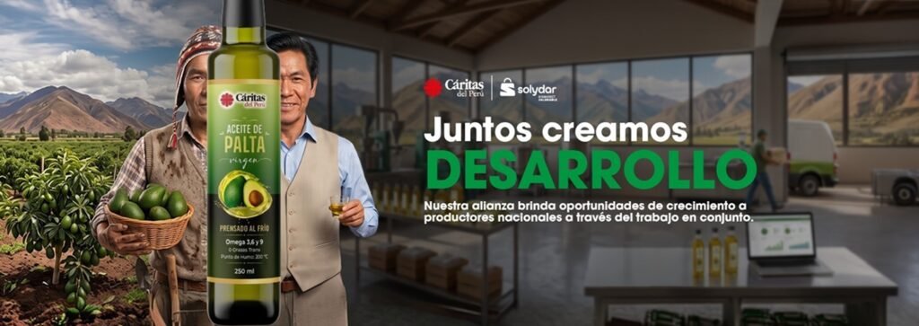 Solydar y Cáritas del Perú: juntos creamos desarrollo con productores locales.