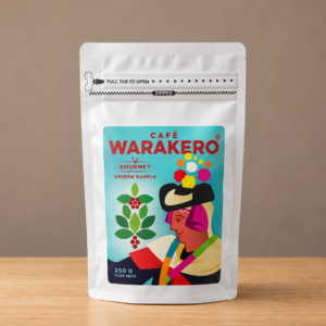 CAFE TOSTADO Y MOLIDO WARAKERO 250 g.