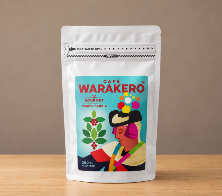 CAFE TOSTADO Y MOLIDO WARAKERO 250 g.