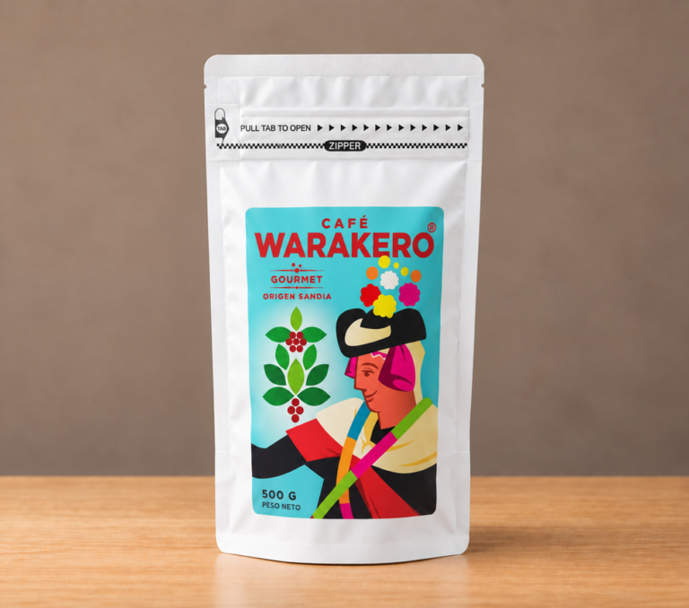 CAFE TOSTADO Y MOLIDO WARAKERO 500 g.