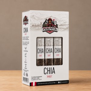 CHIA SHOT PERUVITA 10 SACHET x 10 g,