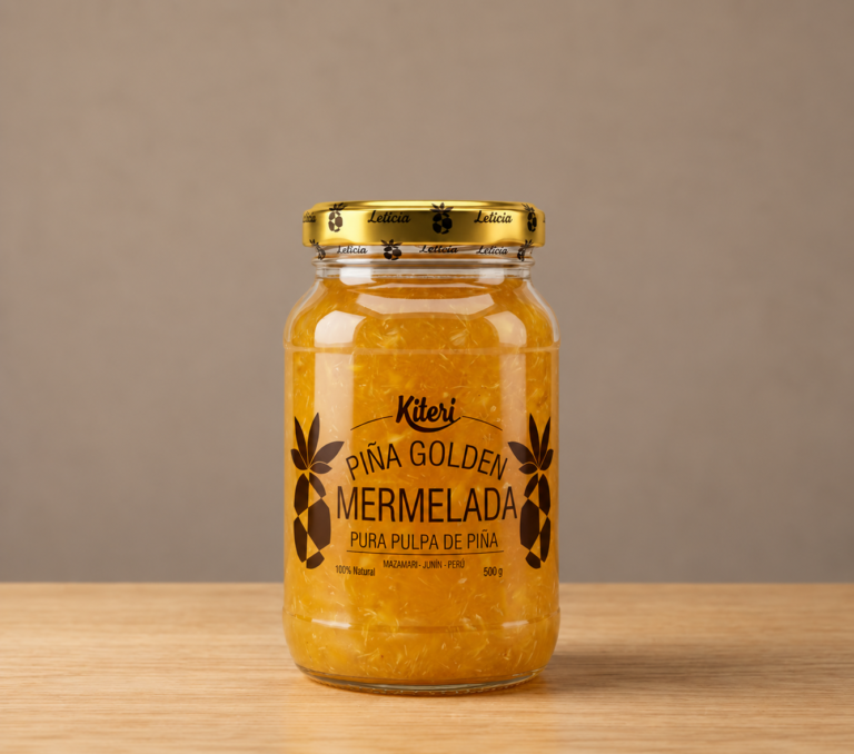 MERMELADA DE PIÑA GOLDEN 500 g.